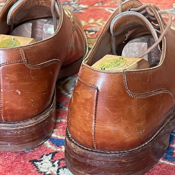 Crockett & Jones-made Polo by Ralph Lauren size 13  mens Oxford shoes, Tan main image 9